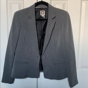 Anne Klein professional grey blazer